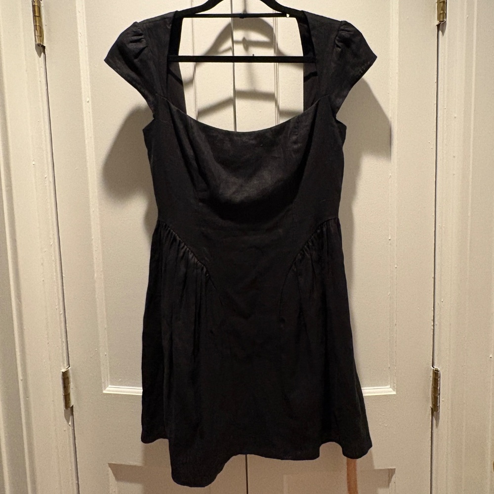 Reformation Oaklyn Linen Dress size 8, NWT - Picture 8 of 13